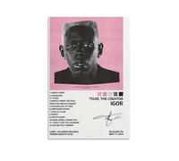 CDAXHOZ Tyler The Creator Poster mural pour hôtel, salon, chambre à coucher, salle de bain, bar, comptoir - 30 x 45 cm - Sans cadre