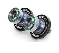 CDBFWD Protège-Bras oscillant de Moto Bobines Support de Bras oscillant Vis pour Kawasaki Z900 Z900rs Z650 Z800 Z650 2023 2024 Support de Bobine Protection Réparation-Green-650
