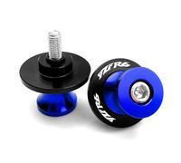 CDBFWD Protège-Bras oscillant de Moto Bobines Support de Bras oscillant Vis pour Yamaha YZF-R6 YZFR6 1999-2001 2002 2003 2004 2005 2006-2018 Support de Bobine Protection Réparation-Blue
