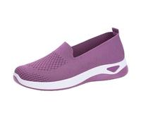cdbsdvico Chaussure Orthopédique Femme Pas Cher Baskets sans Laçage pour Femmes Chaussures De Marche À Plateforme Légère Et Confortables Amortissement Accru Et Soulagement des Pieds