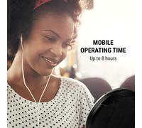 CDC 100MP3 Discman Lecteur CD LCD ASP Amplification des basses 2x1,5V - argenté