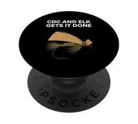 CDC and Elk Gets It Done Fly Fishing Citation Fly Tiers PopSockets PopGrip Adhésif
