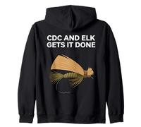 CDC and Elk Gets It Done Fly Fishing Citation Fly Tiers Sweat à Capuche
