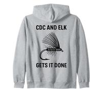 CDC and Elk Gets It Done Fly Fishing Citation Fly Tiers Sweat à Capuche