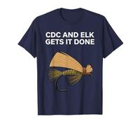 CDC and Elk Gets It Done Fly Fishing Citation Fly Tiers T-Shirt
