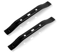 CDDCWZ 2 pièces 28 cm lames de tondeuse robot compatibles avec Stihl robot tondeuse RMI Viking MI 632 PC 632 P 632 C iMow lames de tondeuse robot lames de rechange en acier inoxydable (noir)