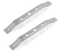 CDDCWZ 2 pièces 28 cm lames de tondeuse robot compatibles avec Stihl robot tondeuse RMI Viking MI 632 PC 632 P 632 C iMow lames de tondeuse robot lames de rechange en acier inoxydable