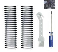 CDDCWZ 2 pièces Tuyau de rechange pour nettoyeur haute pression Tineco Floor ONE S3, S5, S6, S7, iFLOOR 3 (avec tournevis et brosse de nettoyage)