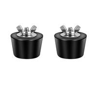 CDDCWZ Bouchon Hivernage Piscine, 2 Pièces Bouchons d'hiver en Caoutchouc Bouchon Conique D'hivernage la Corrosion, Bouchon de Retour de Piscine Durable pour Les Piscines (38 MM)