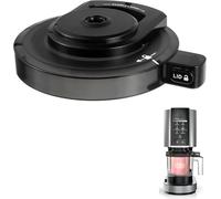 CDDCWZ Couvercle extérieur compatible avec la sorbetière Ninja Creami NC301 | Couvercle de rechange réutilisable compatible avec les sorbetières Ninja Creami NC299AMZ, NC300 et NC301 (sans pale)