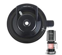 CDDCWZ Couvercle extérieur compatible avec la sorbetière Ninja NC500 | Couvercle de rechange réutilisable, compatible avec les modèles Ninja NC500/NC501 (sans pale)