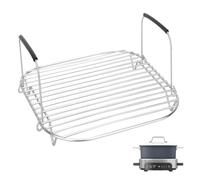 CDDCWZ Grille vapeur et rôtissage en acier inoxydable | compatible avec Ninja Foodi Possible Cooker Pro 6,5 L, série MC1101 multicuiseur