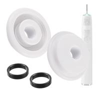 CDDCWZ [Lot de 2] Joint de rechange pour brosse à dents électrique Philips pour pièces de rechange Sonicare HX751v HX9340 HX6810 HX993L HX99XXSeries poignée Joint d'étanchéité en caoutchouc