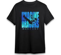 CDDEDSG Imagine Dragons Mercury World Tour 2022 T-T-Shirts à Manches Courtes Unisex TT-Shirts à Manches Courtes Full L11987(Medium)