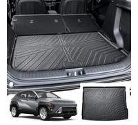 CDEFG Compatible avec Hyundai Kona SX2 EV électrique 2024 2025 Tapis de Coffre Kona EV Bac de Coffre Protection Plancher Résistant Rayures Plateau Trunk Tray Mat Voiture Kona EV 2024 Accessoires
