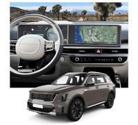 CDEFG Compatible avec Kia Sorento MQ4 2024 Navigation et Tableau de Bord Film de Protection 4H Anti-Rayures 12,3 Pouces GPS Protection d'écran Film Accessoires 2 pièces (Version en Deux Parties)