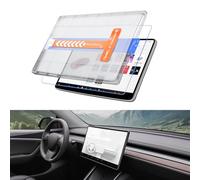 CDEFG Compatible avec Tesla Model Y Juniper 2025 2026 Film de protection de navigation QHD 16 pouces anti-rayures GPS 9H Film de protection d'écran pour voiture Film de navigation Modèle Y 2025