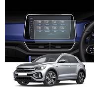 CDEFG Compatible avec VW T-ROC 2022 2023 Facelift, film de protection de navigation T ROC 4H résistant aux rayures 9,2" GPS Film de protection d'écran T ROC R R-Line Discover Pro Accessoires (PET)