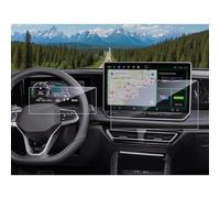 CDEFG Compatible avec VW Tiguan 3 / Passat B9 Variant 2024 2025 Facelift Navigation Film de protection d'écran 12,9" + 10,25" Film de protection d'écran en verre trempé pour cockpit numérique Tiguan 3