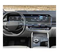 CDEFG Lot de 4 protecteurs d'écran pour Kia Sportage 2026 - Double écran - Compatible avec Kia Sportage NQ5 2026 - Accessoires de navigation tactile et contrôle central CA - Nano HD - Transparent