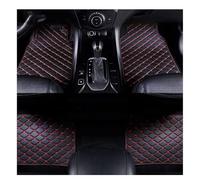 CDETKGER 4 pièces Tapis De Sol Voiture, pour Kia Picanto 2017-2024 Imperméable Antidérapant Jeu De Tapis De Voiture Toutes Les Intempéries Tapis Sol,D