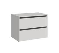 CDF Armoire à Chaussures Modo | Couleur : Blanc | idéal pour Hall d'entrée, Couloir, Bureau | Rangement de Chaussures | siège Confortable | étagères à Chaussures | Moderne