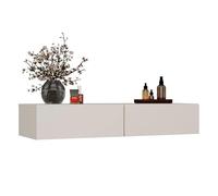 CDF Coiffeuse sans Miroir, Petite Table de Maquillage, Coiffeuse Moderne, Coiffeuse d'angle étroite avec tiroirs, 110 cm - Mika Cachemire