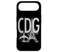 CDG Airport Code Étiquette Bagages Paris France Europe Coque pour iPhone Air