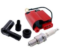 CDI + bobine d'allumage + bougie NGK B9ES NRG MC2 compatible pour Piaggio Sfera NSL RST TEC ZIP SSL