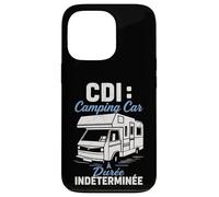 CDI Camping Car Durée Indéterminée Humour Vanlife Retraite Coque pour iPhone 13 Pro
