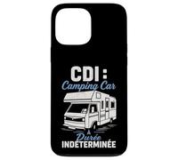 CDI Camping Car Durée Indéterminée Humour Vanlife Retraite Coque pour iPhone 13 Pro Max