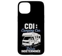 CDI Camping Car Durée Indéterminée Humour Vanlife Retraite Coque pour iPhone 15 Plus