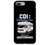 CDI Camping Car Durée Indéterminée Humour Vanlife Retraite Coque pour iPhone 7 Plus/8 Plus