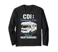 CDI Camping Car Durée Indéterminée Humour Vanlife Retraite Manche Longue