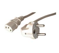 Dexlan Cordon d'alimentation PC CEE7/C13 beige 1,8 m