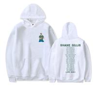 Cditoia Sweat À Capuche pour Femmes Et Hommes Imprimé Shane Merch Gillis Live Tour Casual Ample Rétro Manches Longues Pullover Hauts Unisexe-White||s