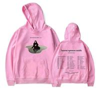 Cditoia Sweat À Capuche pour Femmes Et Hommes Imprimé Singer Lauren Merch S-pencer Smith Tour Album Pull Décontracté À Manches Longues Sweatshirt Unisexe Hauts-Pink||s