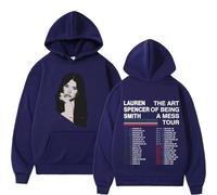 Cditoia Sweat À Capuche pour Femmes Et Hommes Imprimé Singer Lauren Merch S-pencer Smith Tour Rétro Décontracté À Manches Longues Pullover Unisexe Sweatshirts Hauts-Blue||XX_l