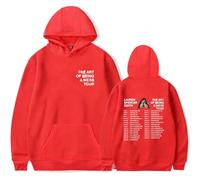 Cditoia Sweat À Capuche pour Femmes Et Hommes Imprimé Singer Lauren Merch S-pencer Smith Tour Sweatshirt Ample Décontracté À Manches Longues Unisexe-Red||XX_l