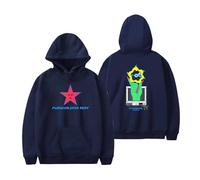 Cditoia Sweat À Capuche pour Femmes Et Hommes Imprimé Singer M-agdalena Merch B-ay Album Tour À Manches Longues Décontracté Rétro Pullover Unisexe Sweatshirt Haut-Blue||XX_l