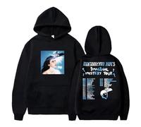 Cditoia Sweat À Capuche pour Femmes Et Hommes Imprimé Singer M-agdalena Merch B-ay Album Tour Casual Retro Pullover Unisexe À Manches Longues Sweatshirts Hauts-Black||s