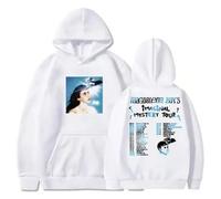 Cditoia Sweat À Capuche pour Femmes Et Hommes Imprimé Singer M-agdalena Merch B-ay Album Tour Casual Retro Pullover Unisexe À Manches Longues Sweatshirts Hauts-White||XX_l