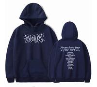 Cditoia Sweat À Capuche pour Femmes Et Hommes Imprimé Singer Y-ung Merch Kai Album Pull À Manches Longues Décontracté Ample Unisexe Sweatshirts-Blue||l