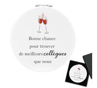 CDIXlmuz Cadeau Noel Collegue De Travail Idée Cadeau Collègue Miroir De Poche Cadeau Collegue De Travail Femme Cadeau Depart Collegue De Travail Cadeau Binome De Travail Cadeau D'adieu Collègues