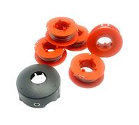 CDIYTOOL Bobine et fil pour débroussailleuse Bosch - Bobine automatique pour débroussailleuse ART 23 26 30 Combitrim Easytrim - 8 m - F016800175 (5 bobines + 1 capuchon)