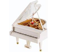CDIYTOOL Boîte à musique pour piano danseuse, ballerine, musicale, danseuse de ballet, boîte à musique pour filles, jolie décoration cadeau, décoration de collectionneurs, boîte à musique vintage