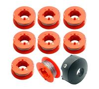 CDIYTOOL F016800175 Bobine de fil rechange pour débroussailleuse Bosch ART 23 26 30 Commbitrim Easytrim et avec housse F016L71088 (8 piscines + 1 couverture)