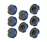 CDIYTOOL Greenworks G40LT G40LTK2 G40LTK2x Lot de 8 bobines de fil pour débroussailleuse de jardin 1,65 mm de diamètre 8,3 m de long