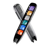 CDIYTOOL Stylo de traducteur de numérisation, appareil de traducteur portable 142 langues, appareil de traducteur vocal, stylo de lecture numérique intelligent pour dyslexie, prend en charge 10