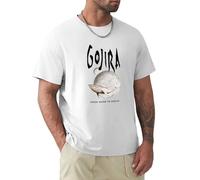 Cdj Gojira 'from Mars to Sirius' Organic' T Shirt White L